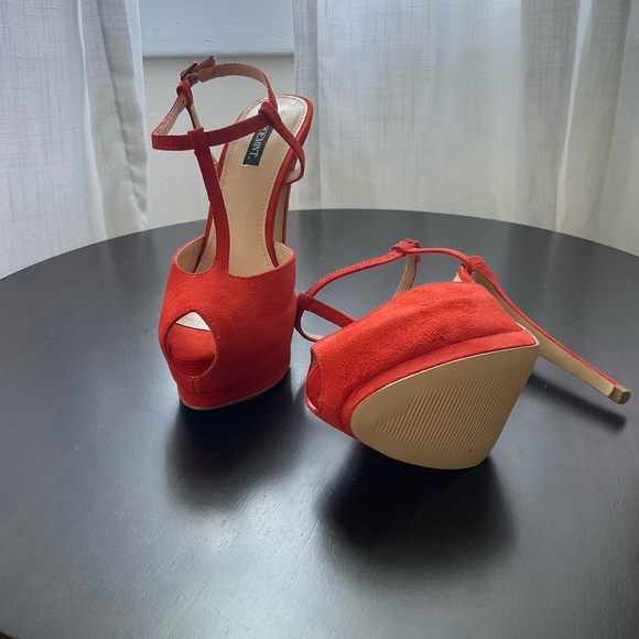 Shoemint Mía-tomato Red high heel (size 8) - Picture 7 of 7